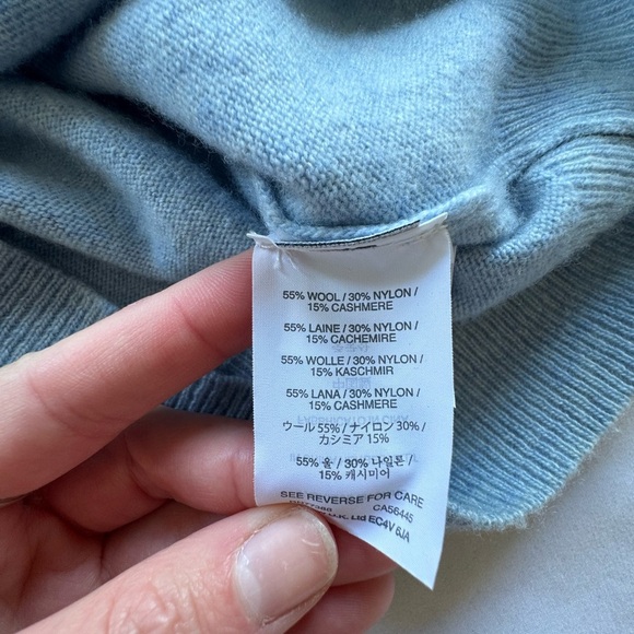 Women’s J. Crew Cashmere Blend Cardigan Sweater with buttons size XXS - Picture 6 of 7